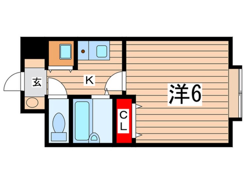 間取図 リエス尾頭橋