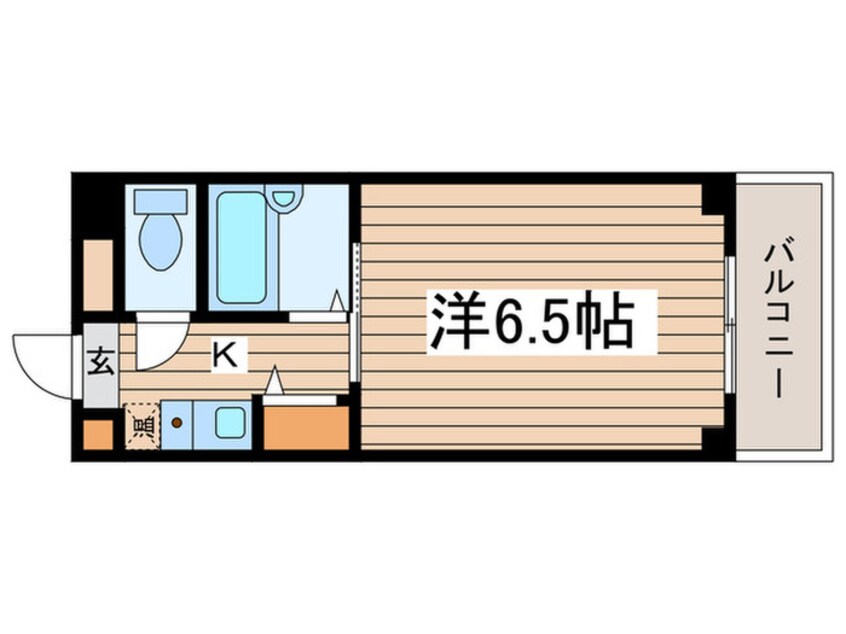 間取図 ブレインズ瑞穂（４Ａ）