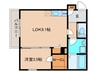 仮)ジーメゾン清須アルカウス 1LDKの間取り