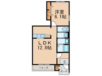 間取図 クイーンズタウンガーデン