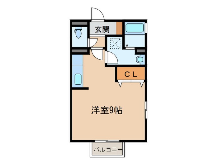 間取り図 ディアコート砂田橋