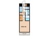 S-RESIDENCE今池beleta 1Kの間取り