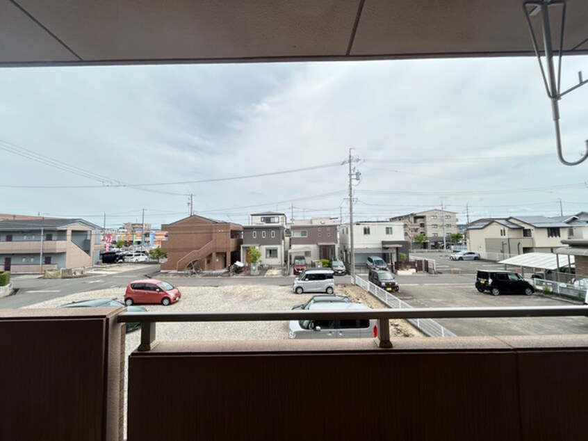 室内からの展望 レージュⅡ神領