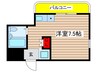 グランシャンブル原 1Rの間取り