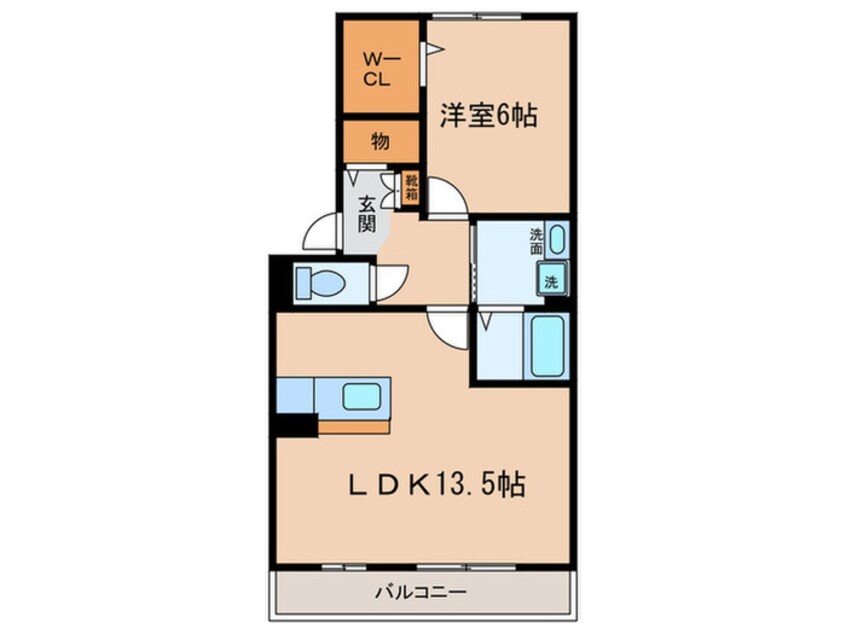 間取図 クレセント