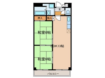 間取図 メゾン白菊