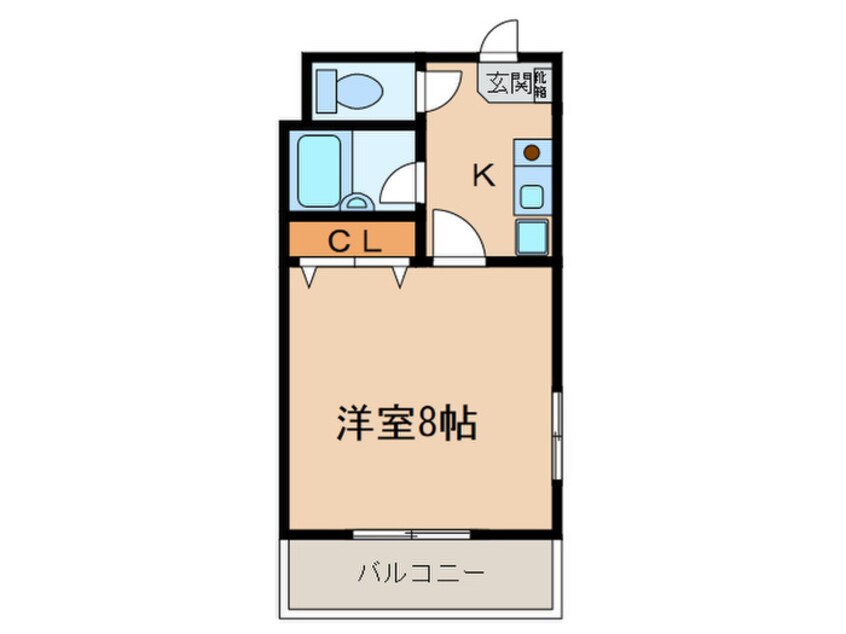 間取図 鳥山マンション２