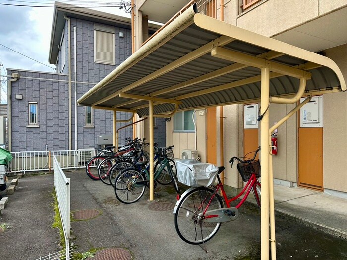 駐輪場 スカイハイム