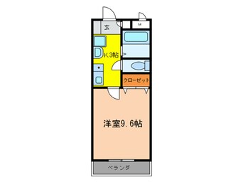 間取図 クレセールN