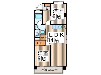 間取図 グリーンシティ瑞穂