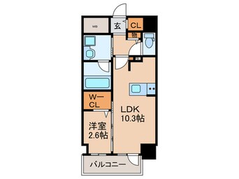 間取図 ＴＥＮＡＳ今池