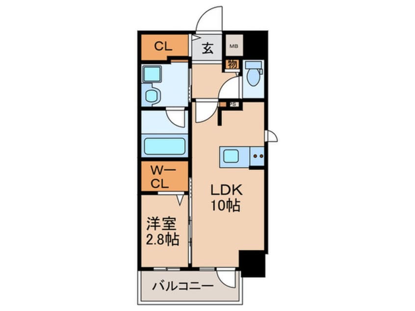 間取図 ＴＥＮＡＳ今池
