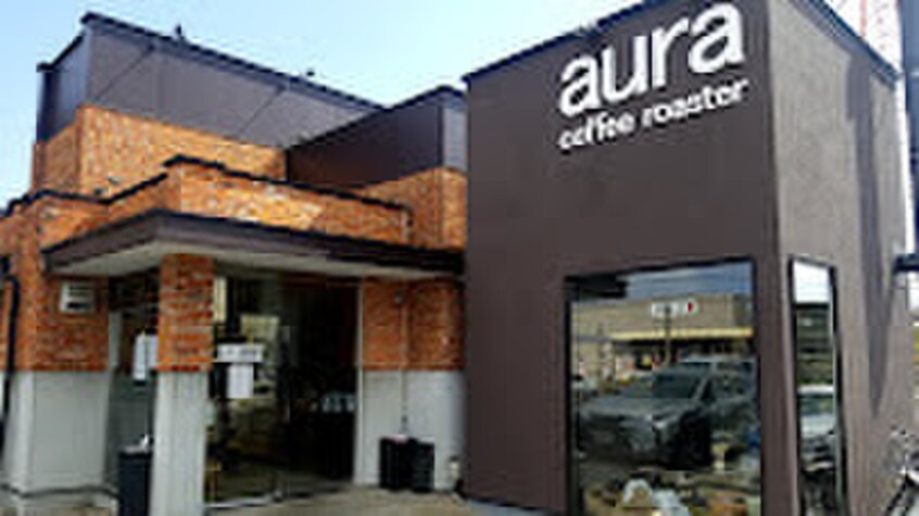 coffee aura(カフェ)まで800m 名藤ビル