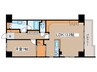 エルザセンティア久屋（506） 1LDKの間取り