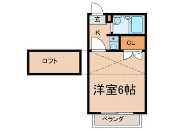 間取図 ハピネス社が丘