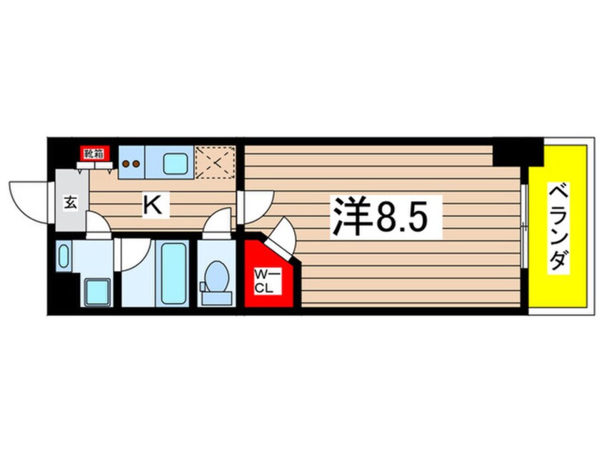 間取図 ゼスタレジデンス桜山