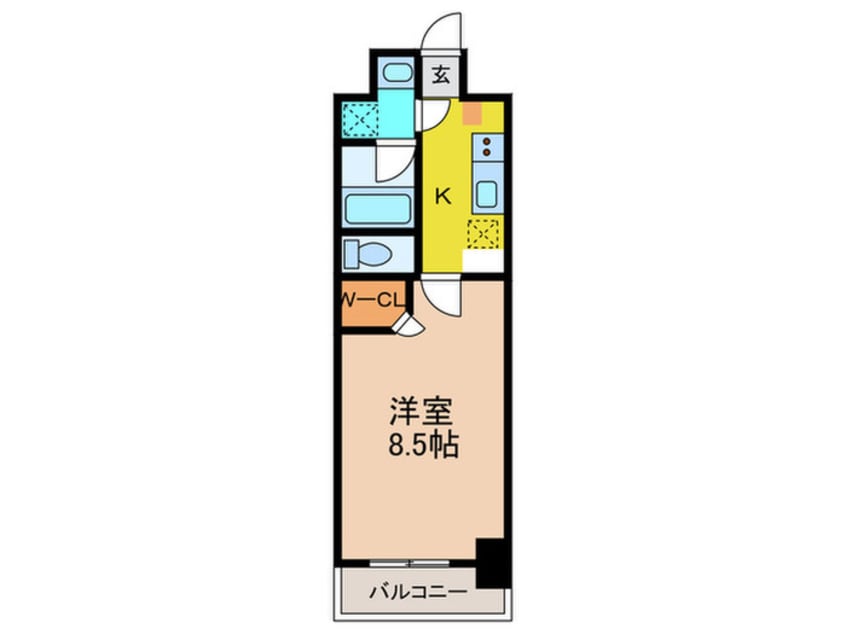 間取図 ゼスタレジデンス桜山
