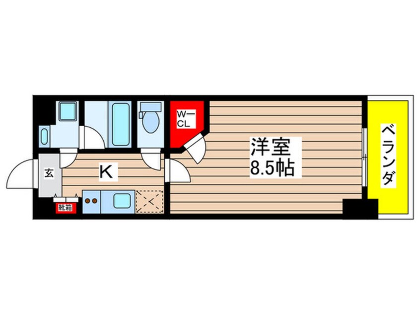 間取図 ゼスタレジデンス桜山