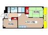 メゾン池場 2LDKの間取り