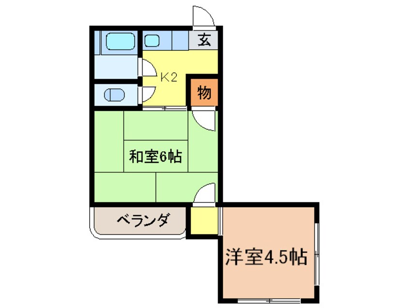 間取図 志水ﾋﾞﾙ