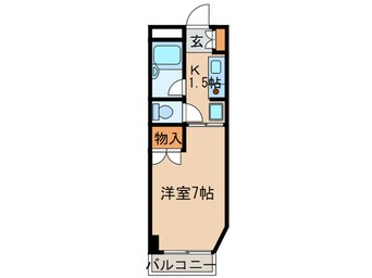 間取図 Ｋコ－ト観月