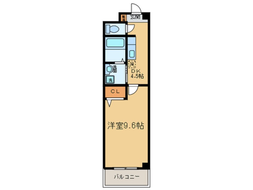 間取図 リバ－ジュＡ