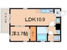Ｅｔｏｉｌｅ黒川 1LDKの間取り