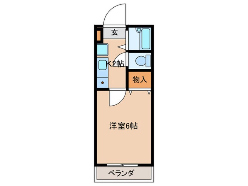 間取図 シンシア緑