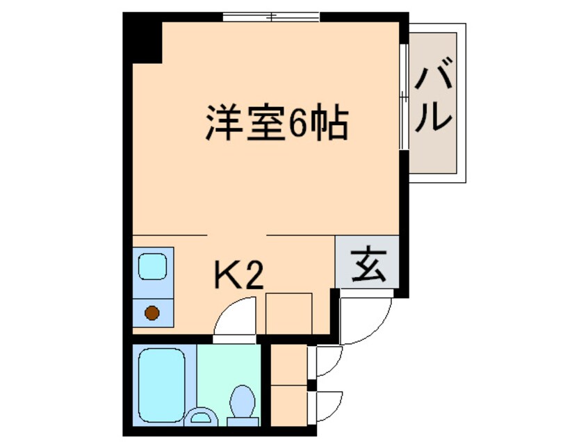 間取図 プレスイン名駅南