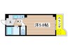ド－ル津賀田 1Kの間取り