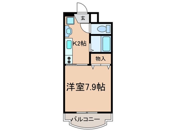 間取り図 第二ニﾕー高貴