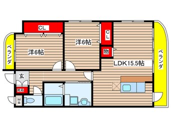 間取図 ロイヤルコンフォート