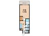 S-RESIDENCE金山epure 1Kの間取り