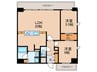 S-RESIDENCE金山epure 2LDKの間取り