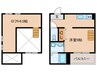 cherry 1Rの間取り