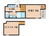 Villetta辻町 1Kの間取り