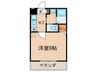 マ－ブルワン 1Kの間取り