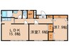 ハウスＫ－５ 2LDKの間取り