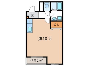 間取図 ラ・メゾン・ド・クロシュ
