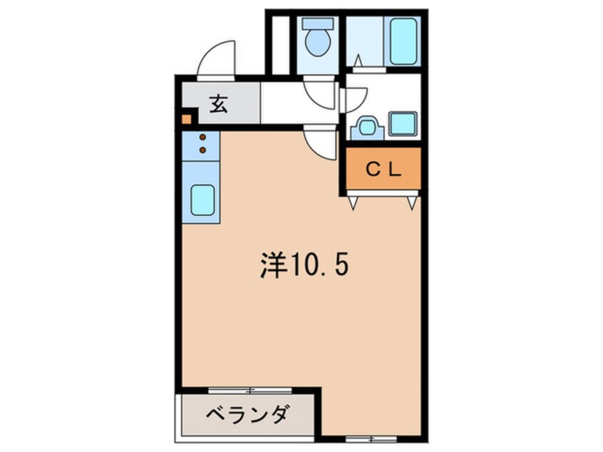 間取図 ラ・メゾン・ド・クロシュ