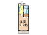 ＫＥＹ　ＦＬＡＴ千種 1Kの間取り