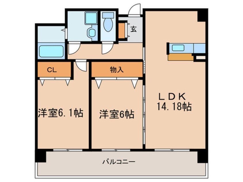 間取図 OAZO-N