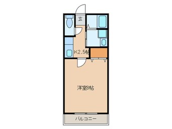 間取図 プランドール日南