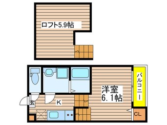 間取図 ハーモニーテラス豊