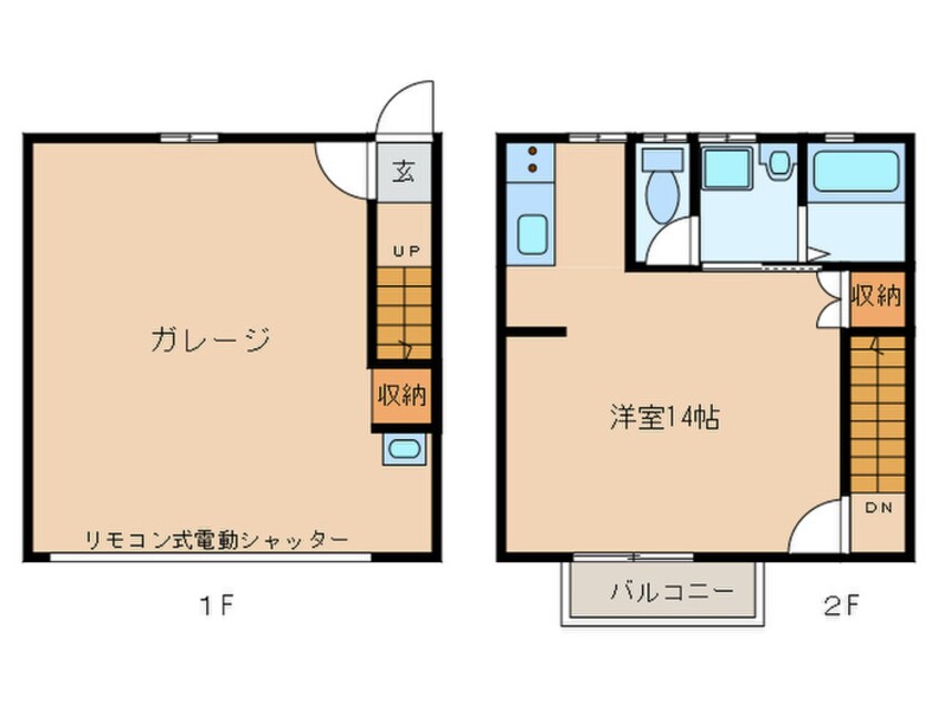 間取図 Ｊ－Ｓｔｙｌｅ 枇杷島 A棟