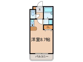 間取図 クロッシュメゾン