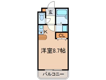 間取図 クロッシュメゾン