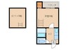 Ｋｓｐａｃｅ東別院 1Kの間取り