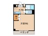 リブローネ南山 1Kの間取り