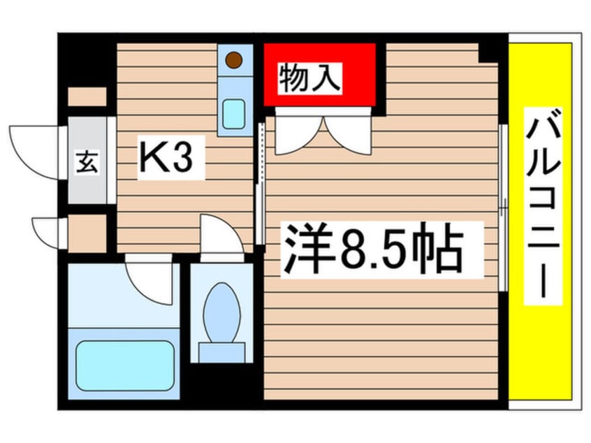 間取図 リブローネ南山